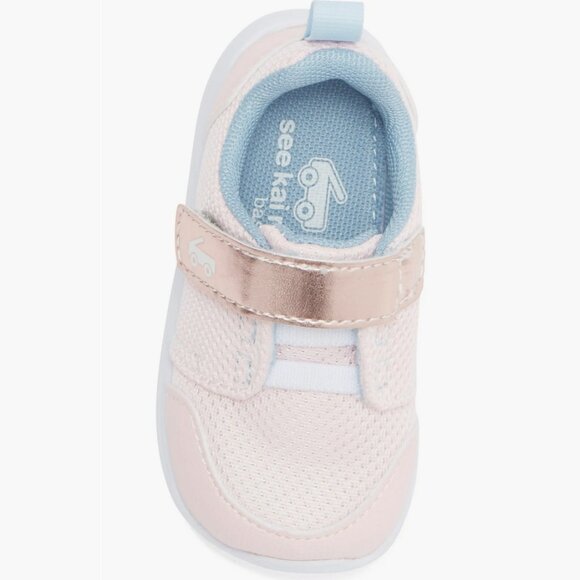 NEW See Kai Run Sizes 11, 12 Kids' Spark Lace Sneaker - Bubblegum Pink - Picture 5 of 6